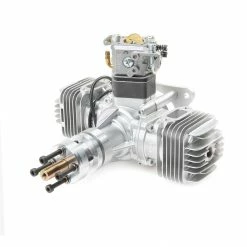 DLE Engines DLE-40 40cc Twin Gas with Electronic Ignition and Muffler for Engines