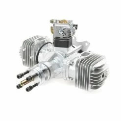 DLE Engines DLE-60 60cc Twin Gas Engine with Electronic Ignition and Mufflers for Engines