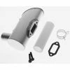 DLE Engines Muffler Right 2-Hole: DLE-120 for Parts