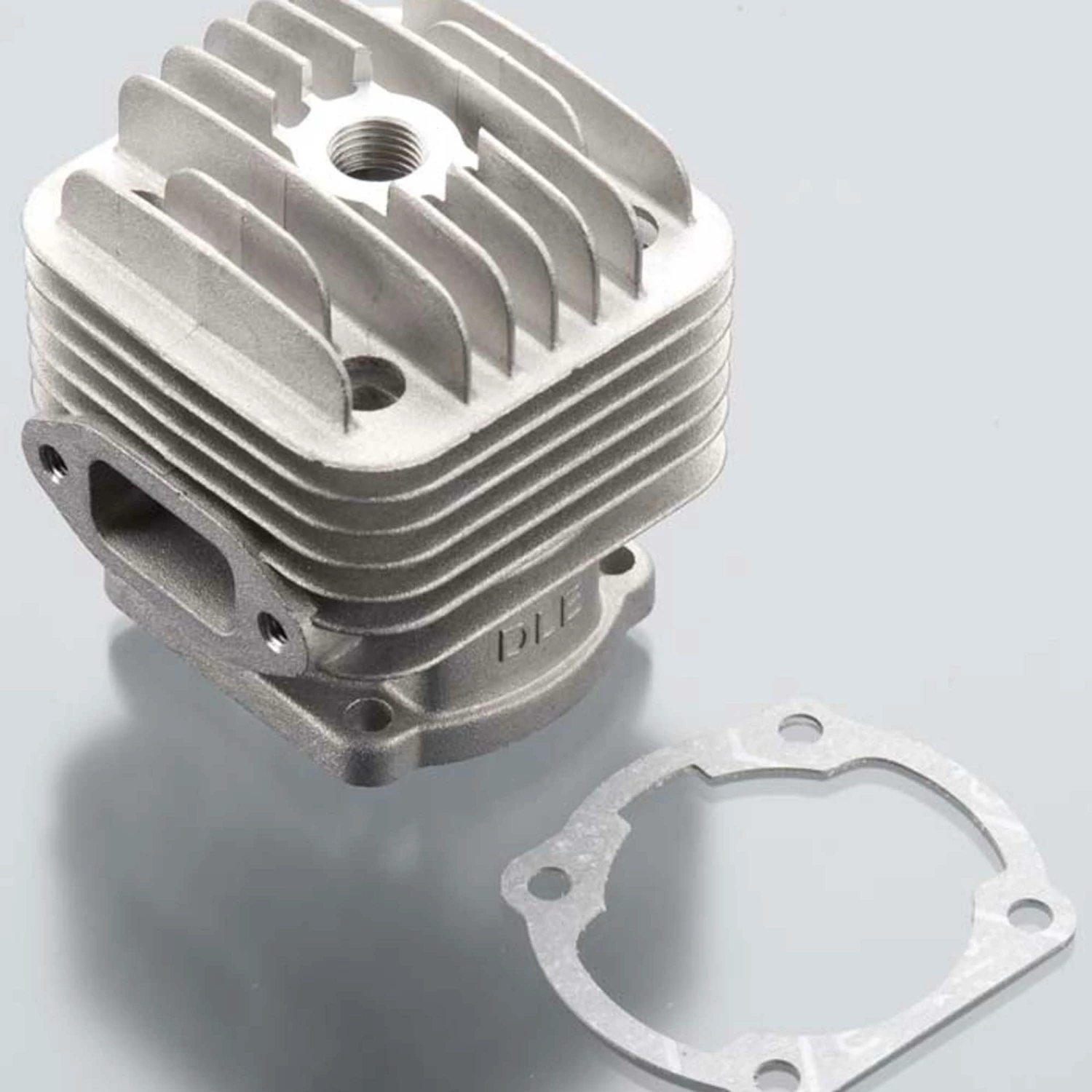 DLE Engines Cylinder with Gasket: DLE-20 for Parts