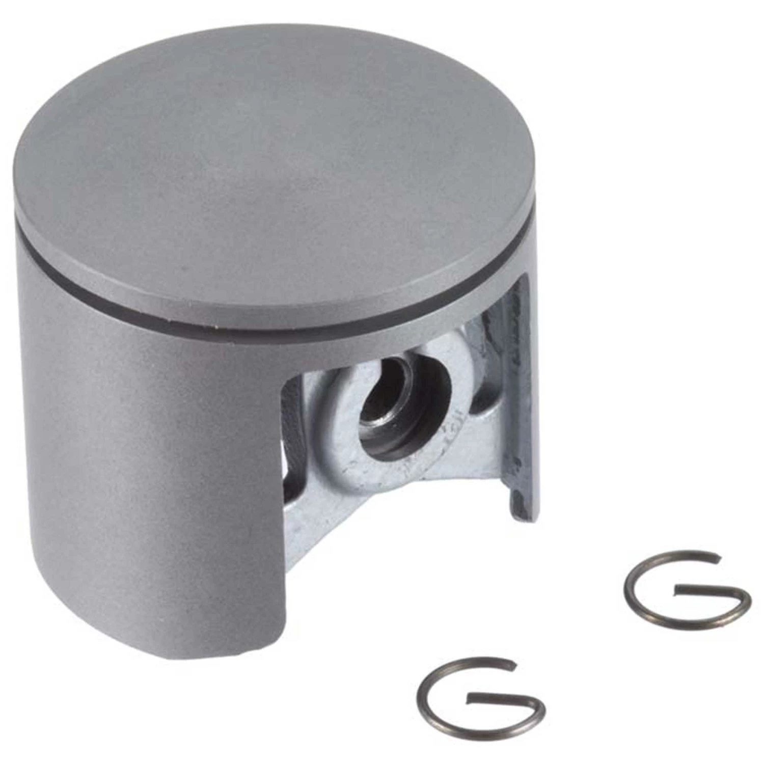 DLE Engines Piston w Pin & Retainer: DLE-222 for Parts