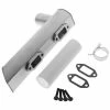 DLE Engines Muffler Right 3-Hole: DLE-222 for Parts