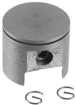 DLE Engines Piston with Pin Retainer: DLE-40 for Parts