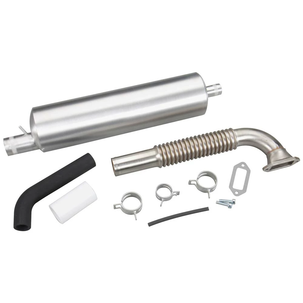 DLE Engines Single Tuned Exhaust Complete: DLE170, DLE85 for Parts